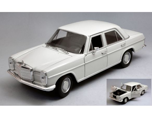 WELLY WE24091W MERCEDES 220 (W115) WHITE 1:24 Modellino