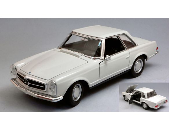 WELLY WE24093W MERCEDES 230 SL (W113) WHITE 1:24 Modellino