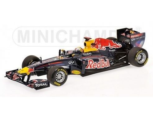 Minichamps PM410110001 RED BULL S.VETTEL 2011 WORLD CHAMPION 1:43 Modellino