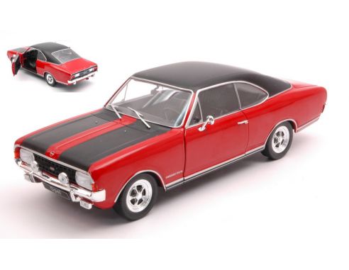 WHITEBOX WB124035 OPEL COMMODORE A GS/E RED 1:24 Modellino