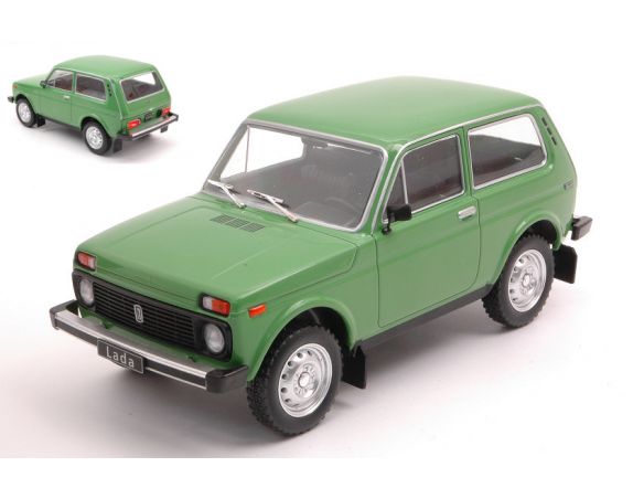 WHITEBOX WB124037 LADA NIVA GREEN 1:24 Modellino