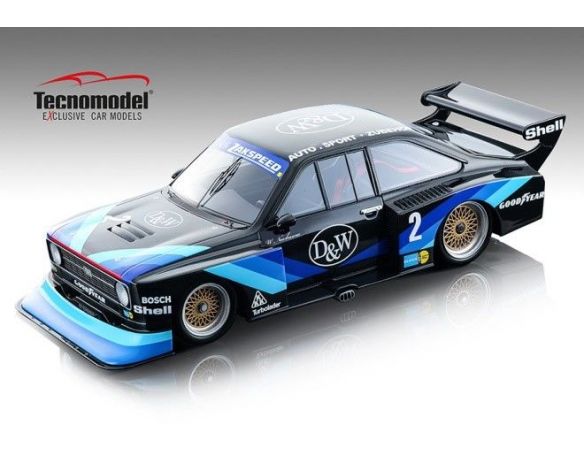 TECNOMODEL TMD18172B FORD ESCORT II RS TURBO ZAKSPEED DRM N.2 ZOLDER B.L.1979 NUSSBAUMER 1:18 Modellino