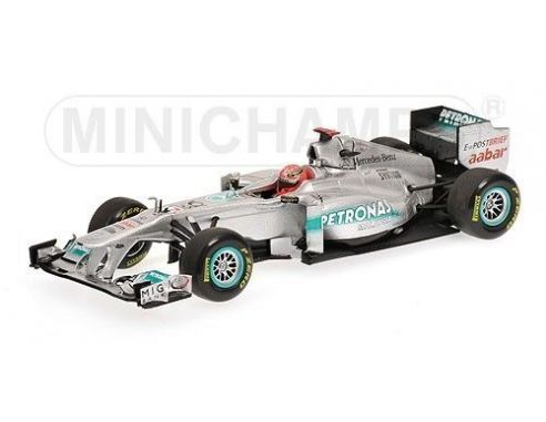 Minichamps PM410110007 MERCEDES M.SCHUMACHER 2011 1:43 Modellino