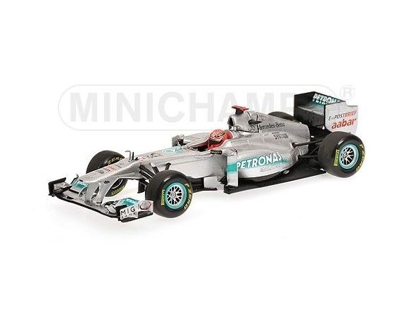 Minichamps PM410110007 MERCEDES M.SCHUMACHER 2011 1:43 Modellino