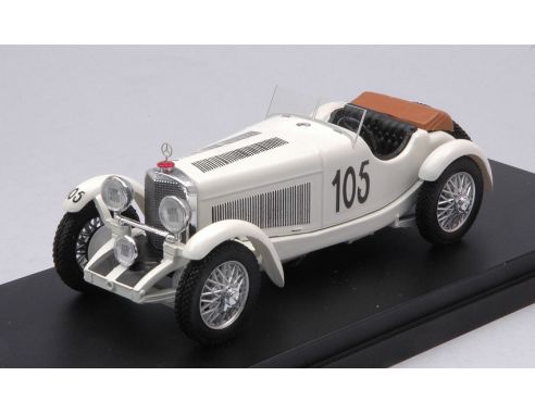 RIO RI4624 MERCEDES SSK N.105 MILLE MIGLIA 1931 MAINO-STRAZZA 1:43 Modellino