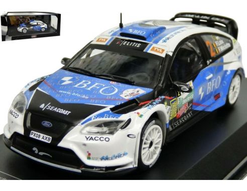 EDITORIA RD25 FORD FOCUS RS WRC N.2 BELGIUM LOIX-MICLOTTE 1:43 Modellino