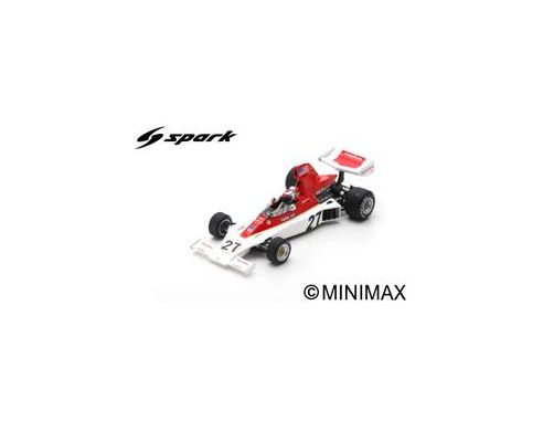 SPARK MODEL S1892 PARNELLI VPJ4 MARIO ANDRETTI 1975 N.27 SWEDISH GP 1:43 Modellino