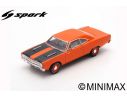 SPARK MODEL S3614 PLYMOUTH ROAD RUNNER HARDTOP 1968 ORANGE/BLACK 1:43 Modellino