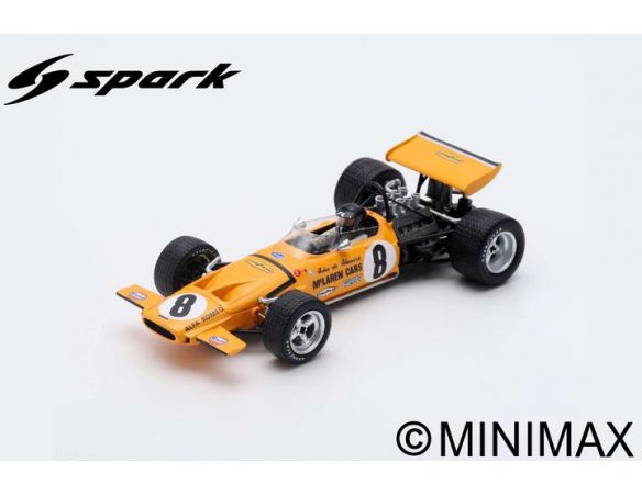 SPARK MODEL S7151 MC LAREN ALFA ROMEO M14D ANDREA DE ADAMICH 1970 N.8 CANADIAN GP 1:43 Modellino