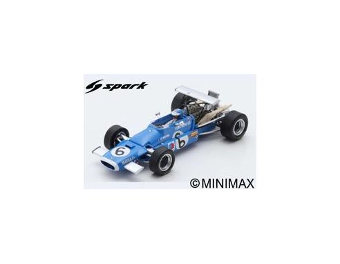 SPARK MODEL S7185 MATRA MS11 JEAN-PIERRE BELTOISE 1968 N.6 5th ITALY GP 1:43 Modellino