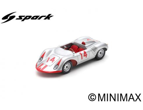 SPARK MODEL S7514 PORSCHE 718 RS N.14 NASSAU 1961 BOB HOLBERT 1:43 Modellino