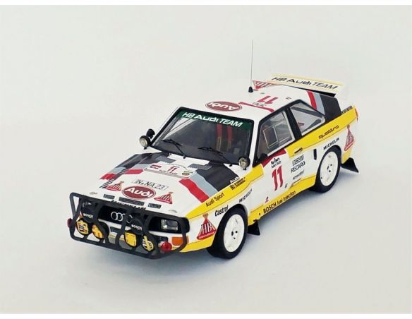 TROFEU TFRRDE23 AUDI SPORT QUATTRO N.11 SAFARI RALLY 1985 BLOMQVIST-CEDERBERG 1:43 Modellino
