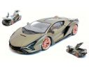 BBURAGO BU11046 LAMBORGHINI SIAN FKP37 HYBRID 2020 MET.MATT GREEN 1:18 Modellino