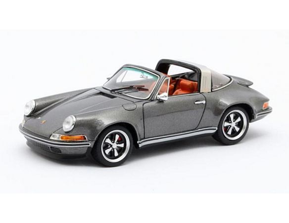 MATRIX SCALE MODELS MX41607-091 SINGER DESIGN PORSCHE 911 TARGA 2014 GREY 1:43 Modellino