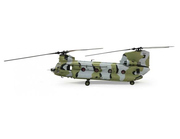 FORCES OF VALOR FOR821004E BOEING CHINOOK CH-47D REPUBLIC OF KOREA ARMY CAMOUFLAGE 1:72 Modellino