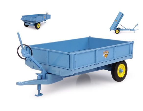 UNIVERSAL HOBBIES UH6215 RIMORCHIO WEEKS POPULAR 3.5 TON HYDRAULIC TIPPING TRAILER 1:32 Modellino