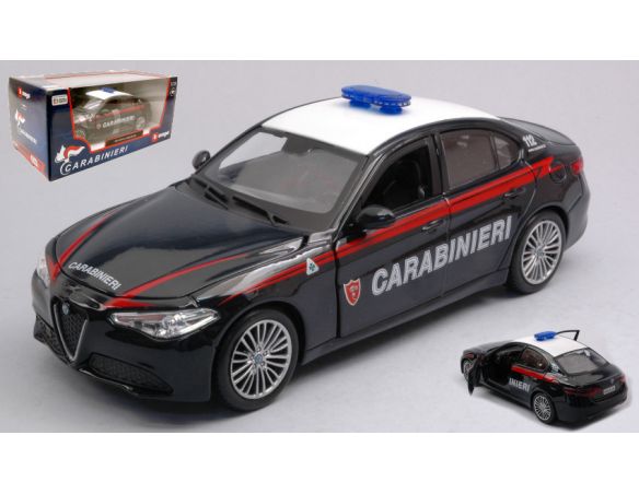 BBURAGO BU01272GL ALFA ROMEO GIULIA CARABINIERI 1:24 Modellino