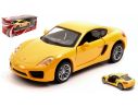 NEW RAY NY51293CYMY PORSCHE CAYMAN (981) YELLOW 1:32 Modellino