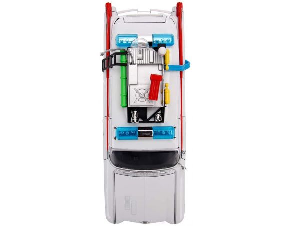 JADA Cadillac Ghostbusters ECTO-1 1959 Die Cast 1:24 Funzionamento a Ruota Libera