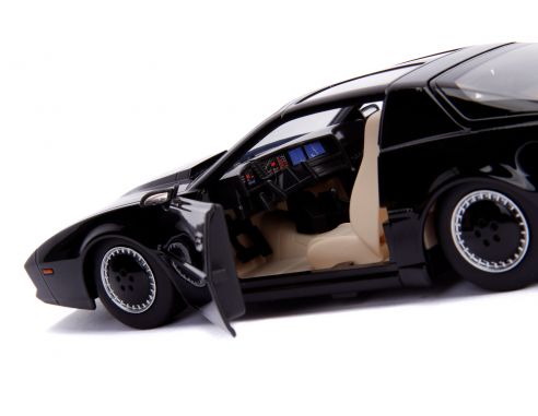 JADA 253255000 K.I.T.T. 1982 Pontiac Trans AM Die Cast 1:24 Porte Apribili
