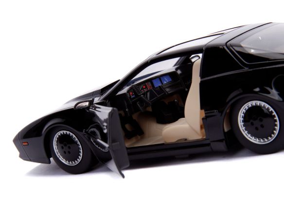 JADA 253255000 K.I.T.T. 1982 Pontiac Trans AM Die Cast 1:24 Porte Apribili