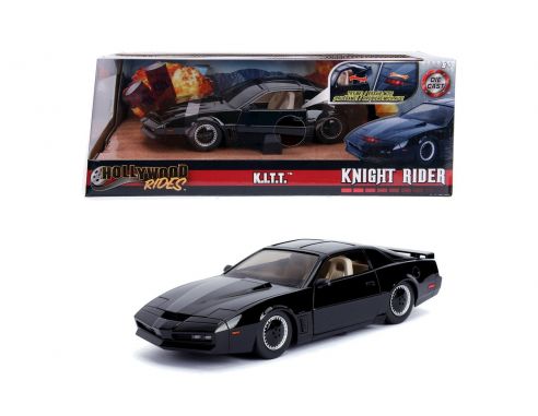 JADA 253255000 K.I.T.T. 1982 Pontiac Trans AM Die Cast 1:24 Porte Apribili