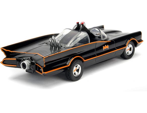 JADA 253212000 Batman Batmobile Classic 1966 Die Cast 1:32 Parti Apribili