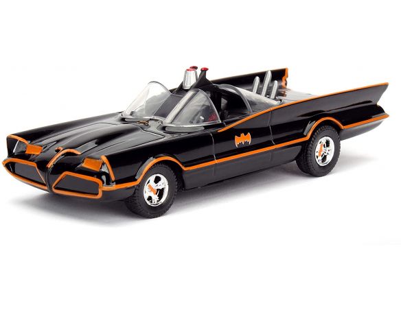 JADA 253212000 Batman Batmobile Classic 1966 Die Cast 1:32 Parti Apribili