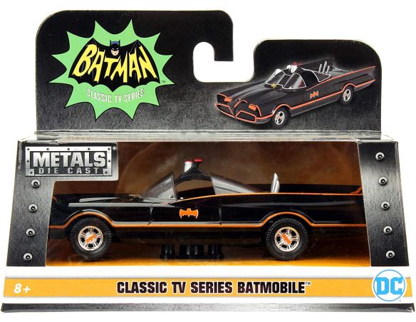 JADA 253212000 Batman Batmobile Classic 1966 Die Cast 1:32 Parti Apribili