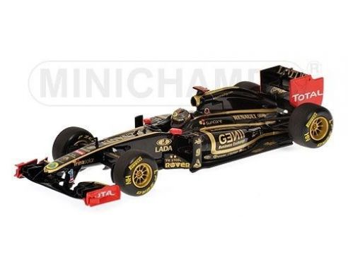 Minichamps PM410110109 LOTUS N.HEIDFELD 2011 PODIUM MALAYSAN GP 1:43 Modellino