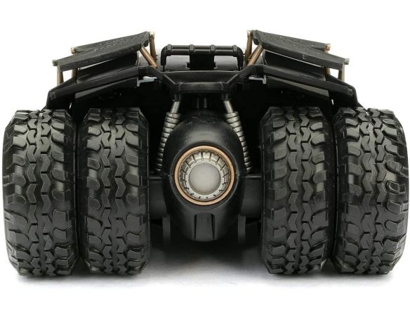 JADA TOYS Batman Batmobile Il Cavaliere Oscuro con Personaggio Die Cast 1:24