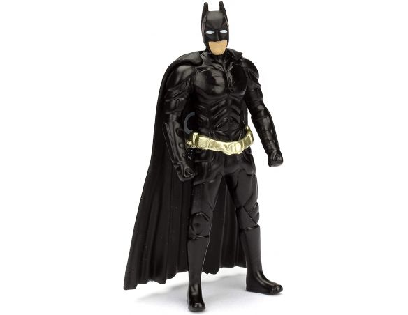 JADA TOYS Batman Batmobile Il Cavaliere Oscuro con Personaggio Die Cast 1:24