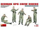 MINIART MIN35054 GERMAN SPG CREW RIDERS KIT 1:35 Modellino