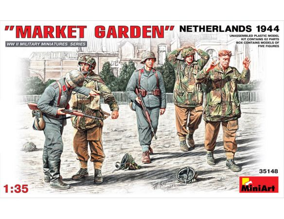 MINIART MIN35148 MARKET GARDEN NETHERLANDS 1944 KIT 1:35 Modellino