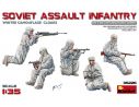 MINIART MIN35226 SOVIET ASSAULT INFANTRY WINTER CAMOUFLAGE CLOAKS KIT 1:35 Modellino