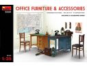 MINIART MIN35564 OFFICE FORNITURE & ACCESSORIES SET KIT 1:35 Modellino