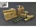 MINIART MIN35581 WOODEN BOXES & CRATES KIT 1:35 Modellino