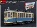 MINIART MIN38020 SOVIET TRAM X-SERIES EARLY TYPE KIT 1:35 Modellino