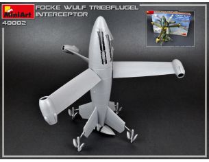 MINIART MIN40002 FOCKE-WULF TRIEBFLUGEL INTERCEPTOR KIT 1:35 Modellino