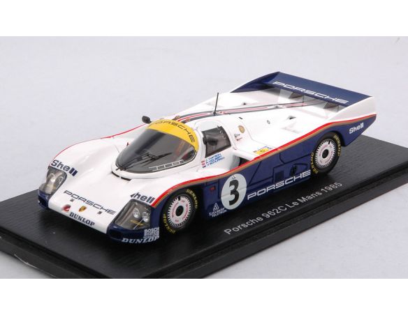 SPARK MODEL S4088 PORSCHE 962 C N.3 LM 1985 A.HOLBERT-V.SCHUPPAN-J.WATSON 1:43 Modellino