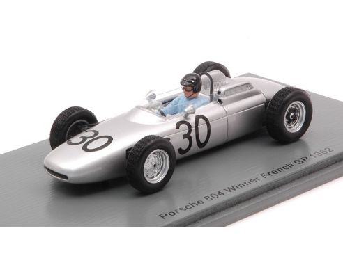 SPARK MODEL S7515 PORSCHE 804 DAN GURNEY 1962 N.30 WINNER FRENCH GP 1:43 Modellino