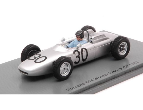 SPARK MODEL S7515 PORSCHE 804 DAN GURNEY 1962 N.30 WINNER FRENCH GP 1:43 Modellino