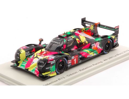 SPARK MODEL S7901 REBELLION R13 N.1 4th LM 2019 N.JANI-A.LOTTERE-B.SENNA 1:43 Modellino