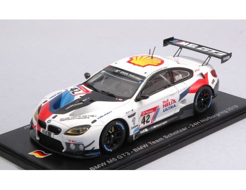 SPARK MODEL SG561 BMW M6 GT3 N.42 24 H NURBURGR.2019 FARFUS-SCHEIDER-TOMC.-V.D.LINDE 1:43 Modellino