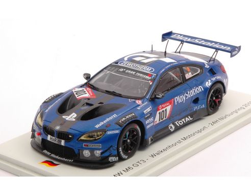 SPARK MODEL SG563 BMW M6 GT3 N.101 24 H NURBURGR.2019 KROGNES-PITTARD-ORDONEZ-YELLOLY 1:43 Modellino
