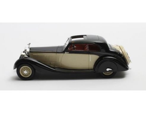 MATRIX SCALE MODELS MX41705-092 ROLLS-ROYCE PHANTOM II CONT.MAHARAJAH OF JODHPUR 1935 BLACK-CREME 1:43 Modellino