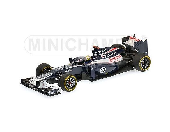 Minichamps PM410120018 WILLIAMS P.MALDONADO 2012 N.18 1:43 Formula 1
