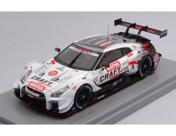 EBBRO EB45712 NISSAN GT-R N.3 SUGO WINNER SUPER GT500 2019 K.HIRATE-F.MAKOWIECKI 1:43 Modellino