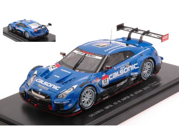 EBBRO EB45715 NISSAN GT-R N.12 SUPER GT500 2019 D.SASAKI-J.ROSSITER 1:43 Modellino