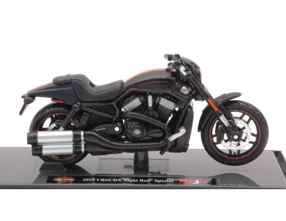 MAISTO MI12015 HARLEY DAVIDSON VRSCDX NIGHT ROD SPECIAL 2012 1:18 Modellino